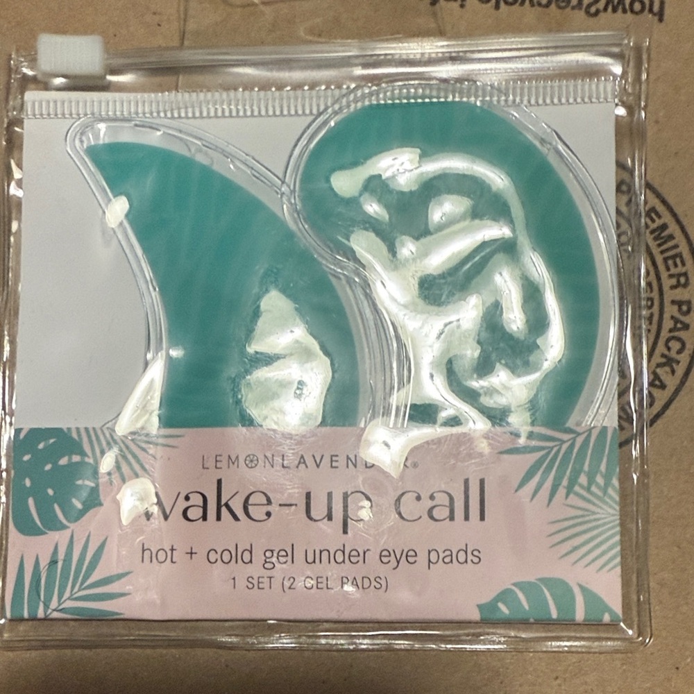 Wake-Up Call Gel Eye Pads - Teal
